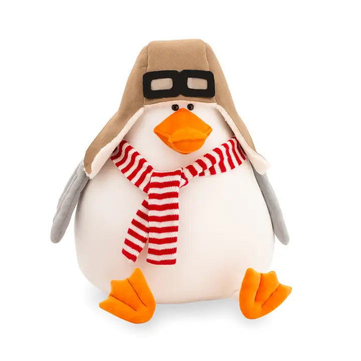 Peluche Ganso Aviador con Bufanda | Suave y original