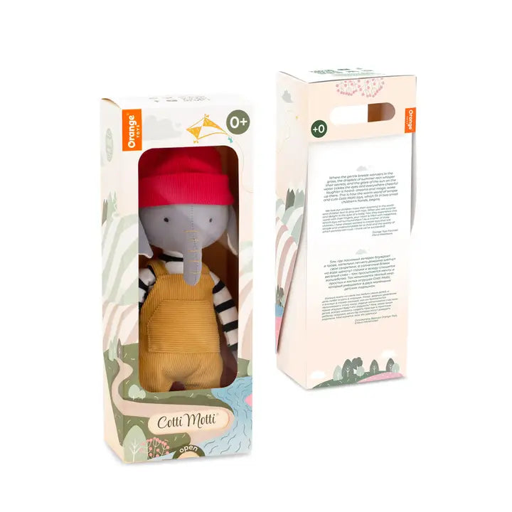 Peluche Elefante Alicio – 29 cm | Suave, seguro y entrañable